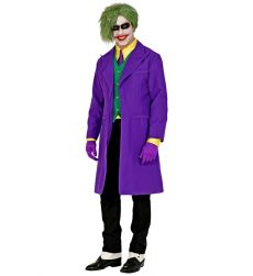 Str�j JOKER Z�Y CLOWN S kostium fioletowy klaun przebranie Halloween