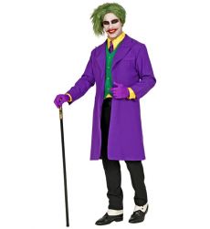 Str�j JOKER Z�Y CLOWN S kostium fioletowy klaun przebranie Halloween