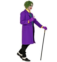 Str�j JOKER Z�Y CLOWN S kostium fioletowy klaun przebranie Halloween