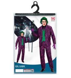 Str�j Jokera Z�Y CLOWN XXXL kostium klaun halloween m�ski fioletowy garnitur