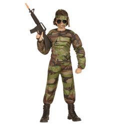 Str�j dla ch�opca �O�NIERZ Rambo - 140cm