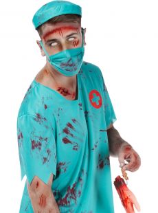 Str�j m�ski na Halloween ZOMBIE chirurg - XL