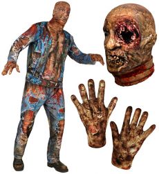 Str�j na Halloween m�ski - ZOMBIE PSYCHO - XXL