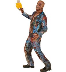 Str�j na Halloween m�ski - ZOMBIE PSYCHO - XL