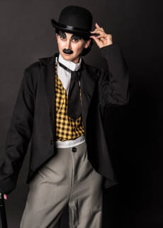 Str�j CHARLIE CHAPLIN - M str�j lata 20 przebranie lata 20 kostium lata 20 str�j retro m�ski
