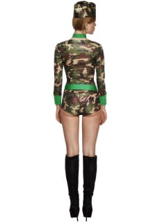 Strj karnawaowy damski COMBAT CHICK - S