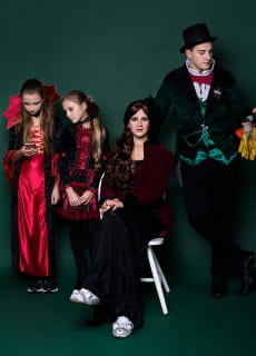 Str�j wampirzycy dla dziecka na HALLOWEEN 10-12 lat