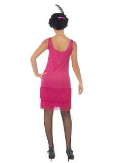 Str�j FLAPPER sukienka charleston r�owa - M