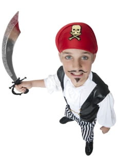 Strj PIRATA dla chopca deluxe 10-12 lat