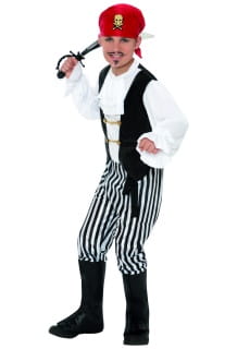 Strj PIRATA dla chopca deluxe 10-12 lat