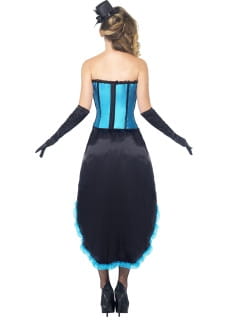 Str�j TANCERKA BURLESKI niebieski - S