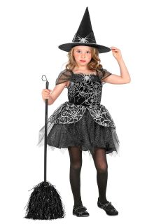Sukienka na Halloween dla dziewczynki PAJ�CZA WRӯKA 6-8 lat