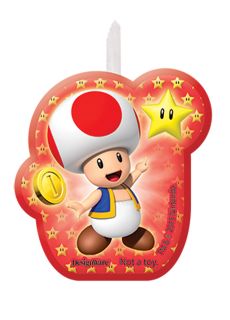Figurki �wieczki na tort Mario (4szt.)