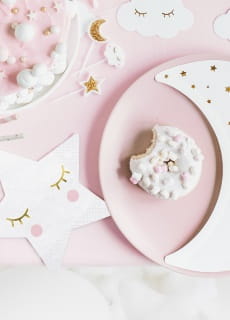 wieczki na tort LITTLE STAR (5szt.)