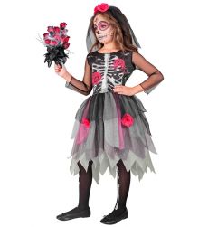 Str�j dla dziewczynki DIA DE LOS MUERTOS - 116cm