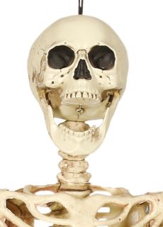 Wisz�ca dekoracja SZKIELET plastikowy ozdoba halloweenowa dekoracje halloweenowe szkielet na halloween