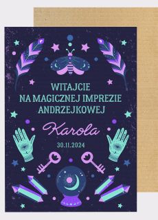 Tablica powitalna DEKORACJA ANDRZEJKOWA andrzejkowa dekoracja ozdoby andrzejkowe