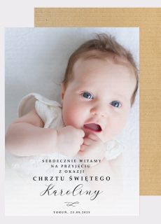 Tablica powitalna na chrzest ZE ZDJ�CIEM dekoracja na chrzest dekoracja na chrzciny tablica personalizowana