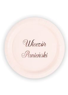 Talerzyki Wiecz�r Panie�ski papierowe
