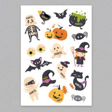 Personalizowane tatuae HALLOWEEN (16szt.)