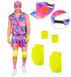 M�ski str�j w stylu lat 80s ROLLERBOY - XXL