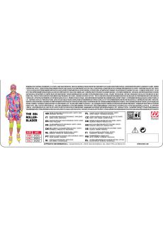M�ski str�j w stylu lat 80s ROLLERBOY - XXL