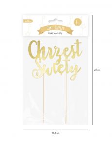 Topper CHRZEST �WI�TY z�oty