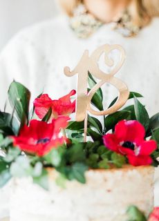 Topper na 18 urodziny Z�OTY