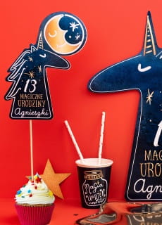 Topper na tort personalizowany MAGIC 