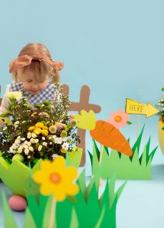 Toppery wielkanocne ZESTAW DO SZUKANIA JAJEK mix (10szt.)  dekoracje wielkanocne ozdoby wielkanocne