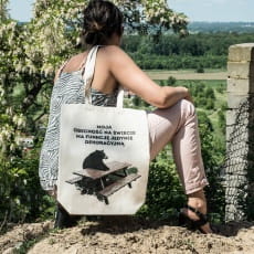 Torba bawe�niana z nadrukiem FUNKCJA DEKORACYJNA