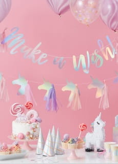 Torebki papierowe MAKE A WISH - UNICORN (5szt.)