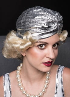 Turban LATA 20. srebrny