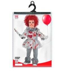 Str�j dzieci�cy na Halloween VINTAGE HORROR CLOWN - 104cm