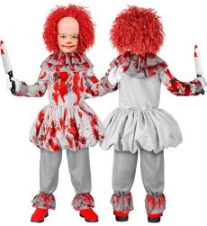 Dzieci�cy str�j na Halloween VINTAGE HORROR CLOWN - 116cm