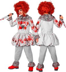 Dzieci�cy str�j na Halloween VINTAGE HORROR CLOWN - 116cm
