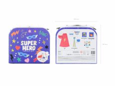 Walizka Superbohatera z peleryn� i akcesoriami 