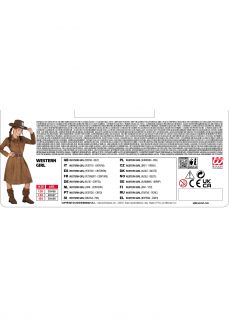 Str�j kowbojki WESTERN GIRL - 158cm
