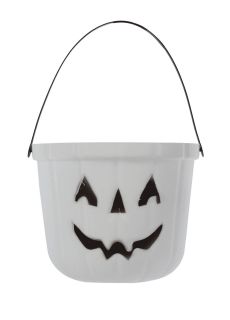 Wiaderko na Halloween �WIEC�CE W CIEMNO�CI