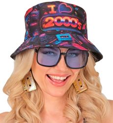 Kapelusz typu BUCKET I love 2000
