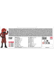 Str�j na Halloween CLOWN Z HORRORU - 164cm