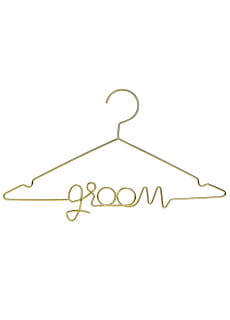 Wieszak pan m�ody GROOM z�oty