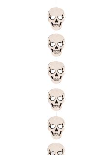 Wisz�ca dekoracja na Halloween CZASZKI 130 cm (8szt.)