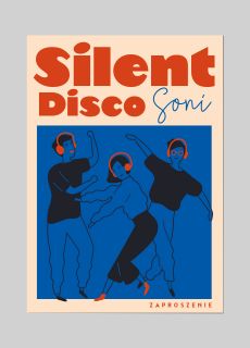 Zaproszenia na imprez� SILENT DISCO