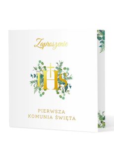 Zaproszenia na komuni� IHS EUKALIPTUS
