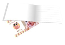 Zaproszenia personalizowane SOWA dla dziewczynki
