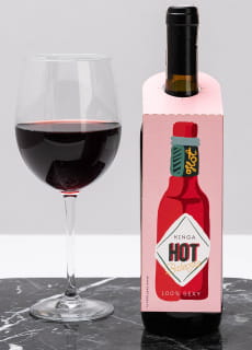 Zawieszki na butelki HOT BABECZKA (4 szt.)