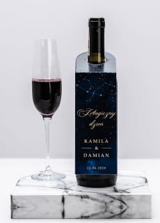 Zawieszki na butelki MAGICZNY DZIE� (4szt.)