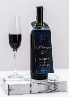 Zawieszki na butelki MAGICZNY DZIE� (4szt.)