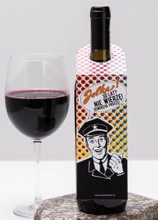 Zawieszki na alkohol POLICJA (4 szt.)